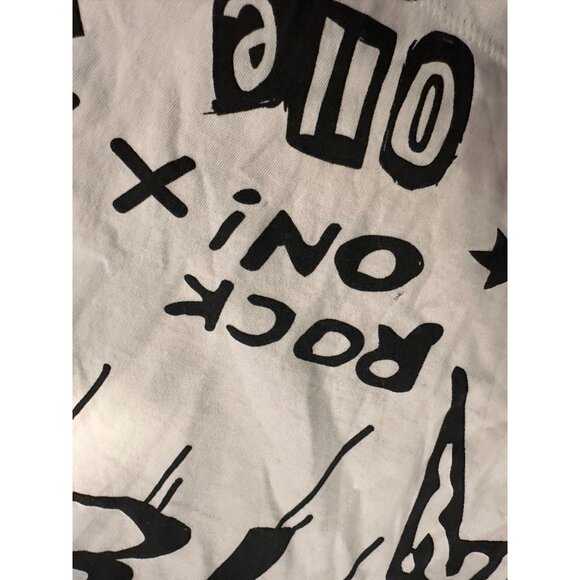 Guess Graphic Tee – Size S – “Rock On/Graffiti” Style - Picture 12 of 12